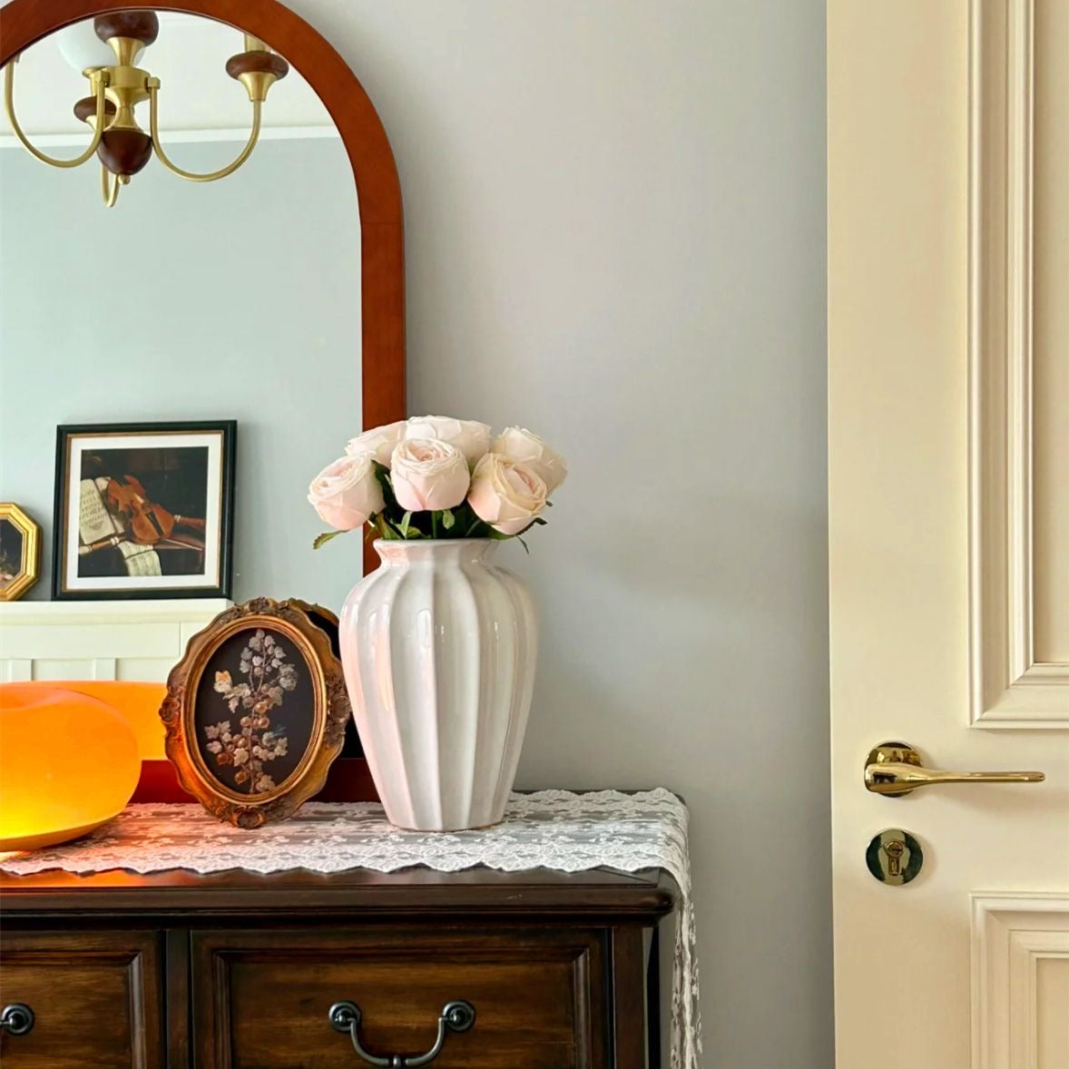 Ceramic Ripple Vase