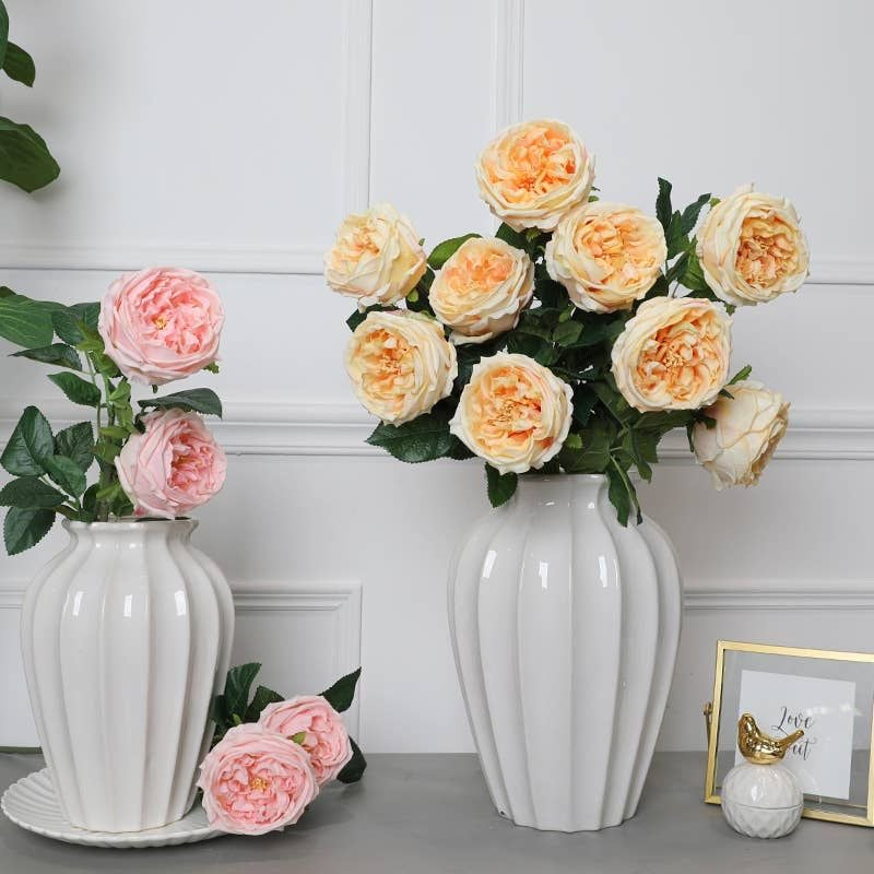Ceramic Ripple Vase