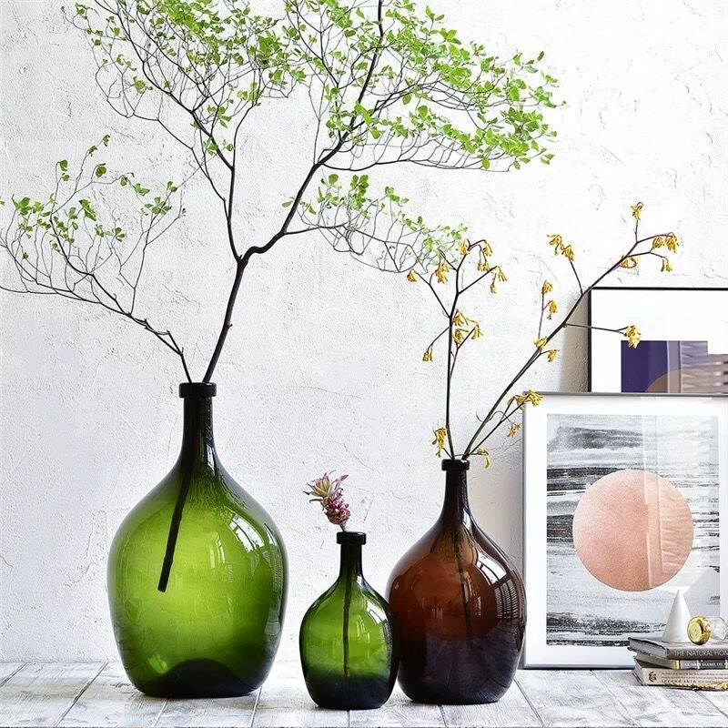 Glass Bottle Vase